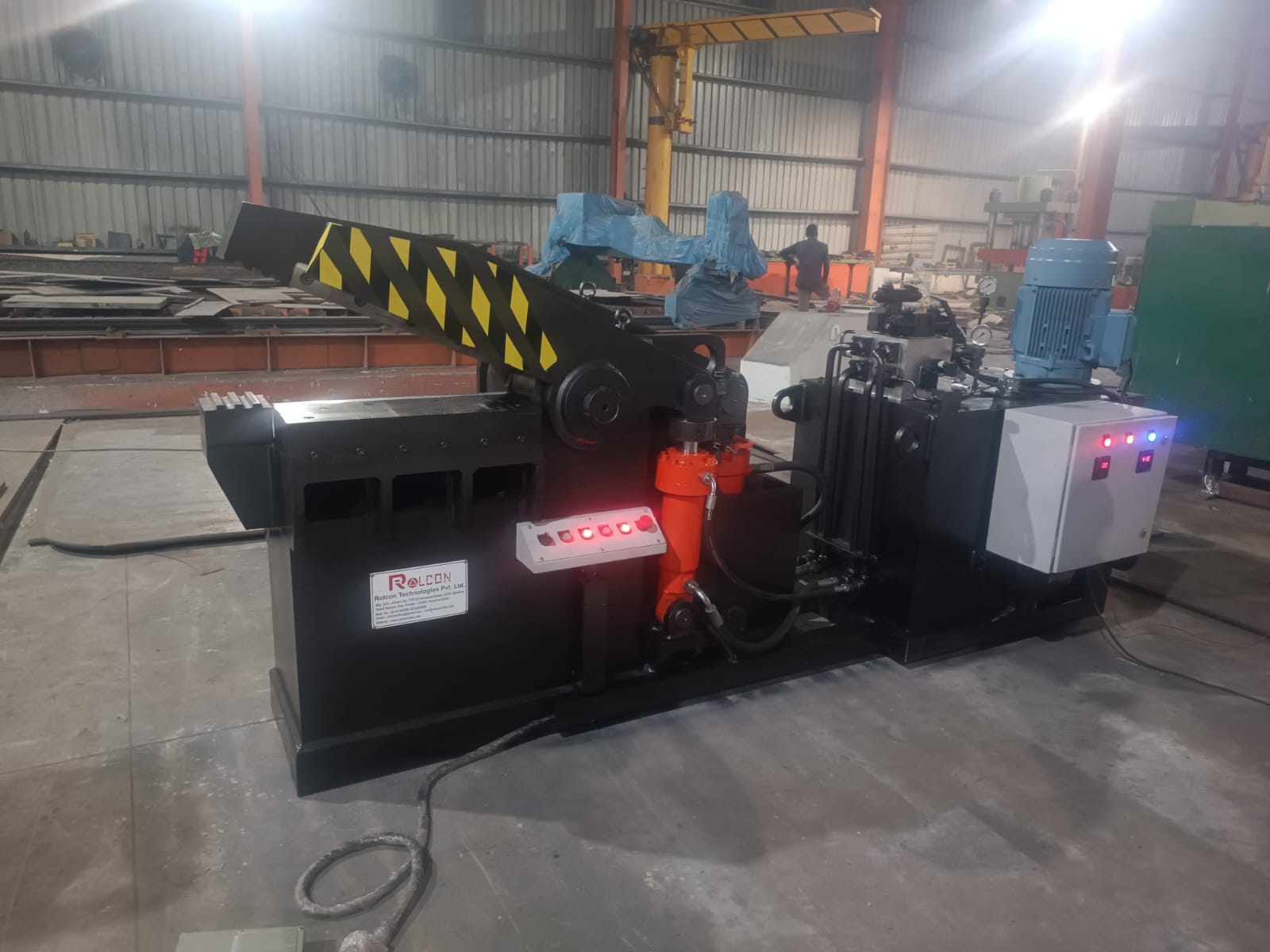 Car Baling Machine for Scrap Recycling