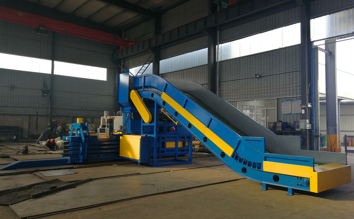 Auto Tie Paper Baler